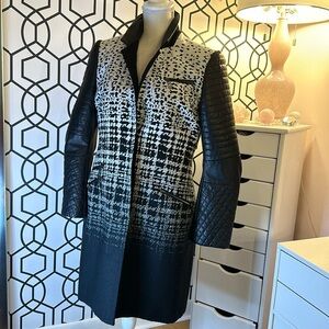 LAMB houndstooth coat